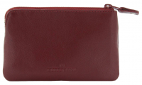 M-Collection 'Milla' Schlüsseletui echt Leder red