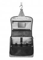 Reisenthel 'Toiletbag XL' twist silver