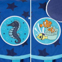 Scout 'Woody' Ocean Seepferdchen Kinderrucksack blau