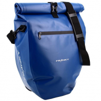 Franky Fahrradtasche 27l 500D PVC blau