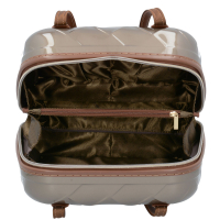 Stratic 'Leather&More' Beautycase champagne
