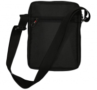 TravelN Meet Schultertasche aus Spinnstoff schwarz