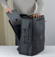 Onemate Reiserucksack IATA Handgepäcksmaße 40L schwarz