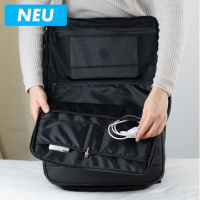 Onemate Reiserucksack IATA Handgepäcksmaße 40L schwarz