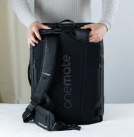 Onemate Reiserucksack IATA Handgepäcksmaße 40L schwarz