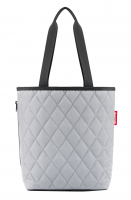 Reisenthel 'Classic Shopper M' 8l rhombus light grey