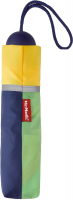 McNeill 'Unisex' Taschenschirm mit Hülle grün-blau-gelb