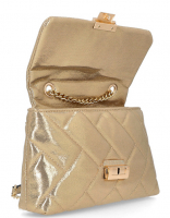 Menbur Überschlagtasche mit Kette gold
