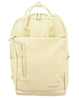 Franky Freizeit-Rucksack mit Laptopfach 14 l Planenmaterial beige