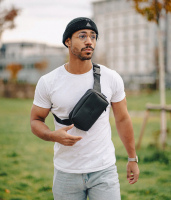 Onemate 'Hip Bag' Bauchtasche schwarz