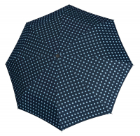 Knirps Taschenschirm T.205 medium duomatic navy dot art