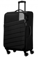 American Tourister 'Powertrip' 4-Rad Trolley L 78cm 110/115l 3,4kg schwarz