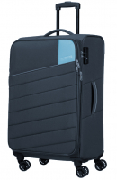 American Tourister 'Powertrip' 4-Rad Trolley L 78cm 110/115l 3,4kg navy