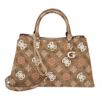 Guess 'Eliette Logo' Umhängetasche Latte Logo Multi