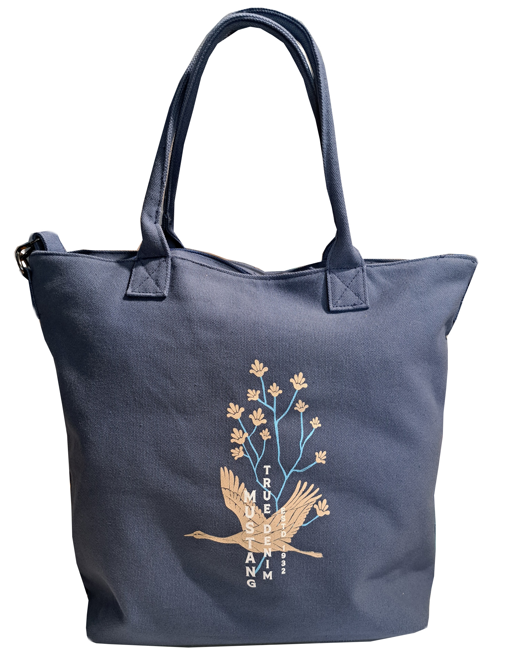 Mustang 'Cuzco' Shopper tue denim blau