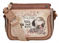 Anekke 'Hollywood' Damen Umhängetasche multicolor beige braun