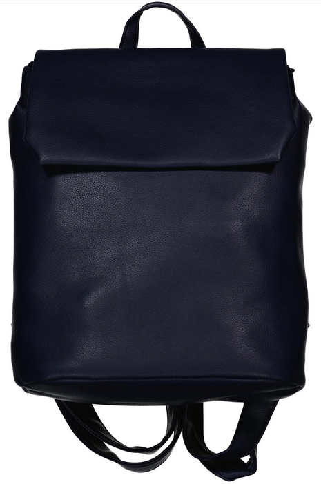 New Bags Rucksack Überschlag Synth. navy