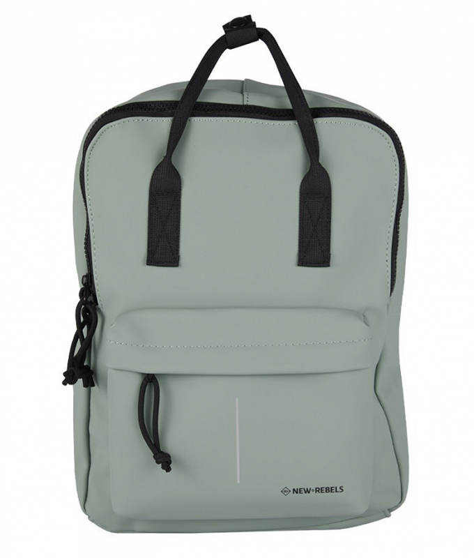 New-Rebels 'Mart' Handel Rucksack salie green