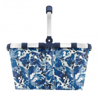 Reisenthel 'carrybag' Einkaufskorb Alurahmen flora blue