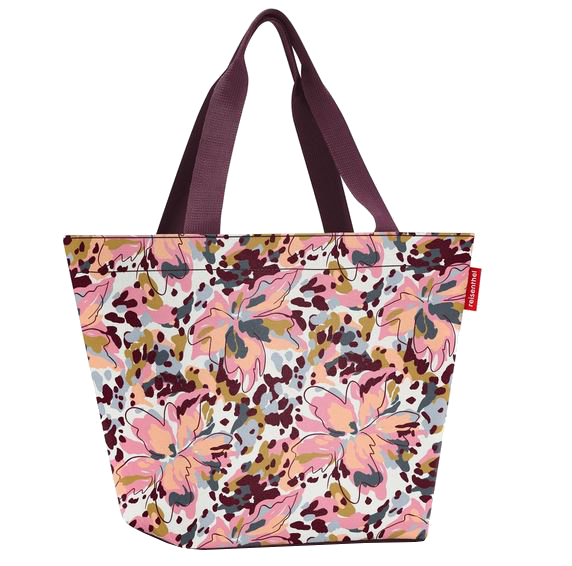 Reisenthel 'shopper M' 15l flora rose