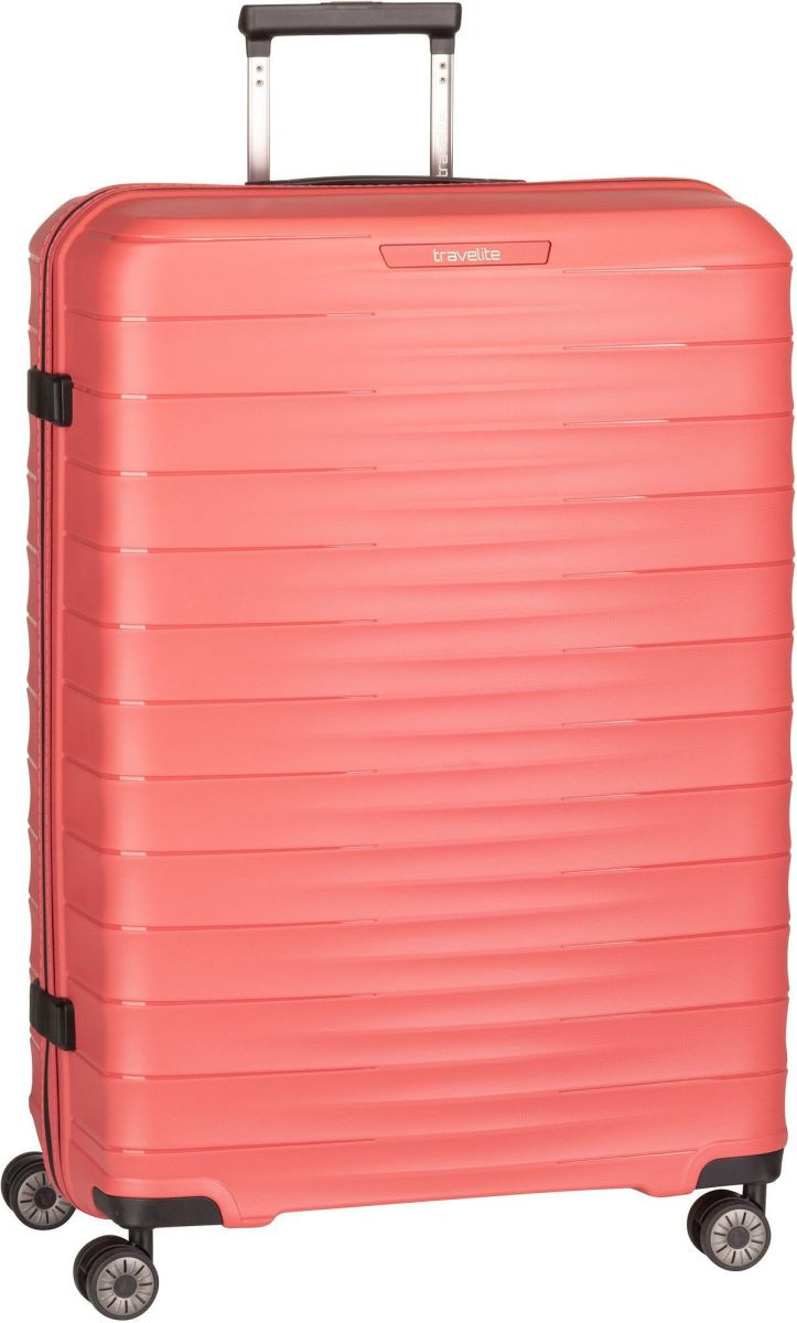 Travelite 'Mooby' 4-Rad Trolley L 77cm 3,7kg 107l rot