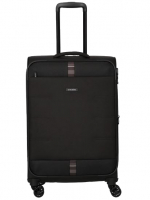 Travelite 'Rügen' 4-Rad Trolley M 67cm 2,9kg erw. 60/66l schwarz