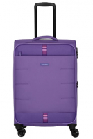 Travelite 'Rügen' 4-Rad Trolley M 67cm 2,9kg erw. 60/66l flieder