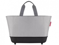 Reisenthel  'Shoppingbasket' Einkaufskorb mit festem Boden 22l herringbone grey