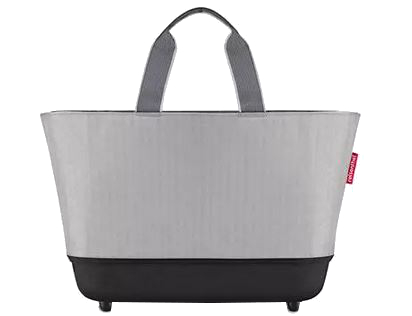 Reisenthel  'Shoppingbasket' Einkaufskorb mit festem Boden 22l herringbone grey