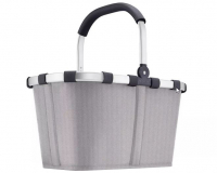 Reisenthel 'carrybag' Einkaufskorb Alurahmen herringbone grey