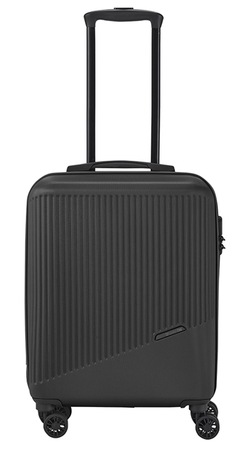 Travelite 'Bali' 4-Rad Cabinentrolley S 55cm 2,5kg 34l schwarz