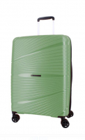 Franky 4-Rad Bordtrolley S 55cm 36l  superleicht 1,96kg Polypropylen metallic light green